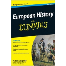  European History For Dummies – Sean Lang idegen nyelvű könyv