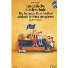 EUROPEAN PIANO METHOD BAND 1 – Fritz Emonts idegen nyelvű könyv