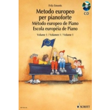  EUROPEAN PIANO METHOD BAND 1 – Fritz Emonts idegen nyelvű könyv