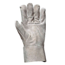 EuroProtection 2507 SZÜRKE MARHAHASÍTÉK munkavédelmi kesztyű, 7CM MANDZSETTA, 10-es védőkesztyű
