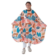 Eurostil 07574 Beterítőkendő Leopárdos hajvágó kendő