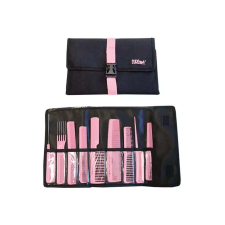  Eurostil 9 db-os fésűszett, pink fésű