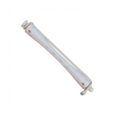 Eurostil Dauercsavaró Műanyag - Fehér-Rózsaszín 9,1cm,7mm 12db/cs 00901 hajápoló eszköz