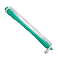 Eurostil Dauercsavaró Műanyag-Fehér-Zöld 9,1cm,6mm 12db/cs 00900 hajápoló eszköz