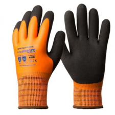 EUROTECHNIQUE EUROWINTER L22 kesztyű (narancs/szürke, 10) védőkesztyű