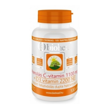 Eurotrade Pharma Bioheal Acerolás C+D3-Vitamin kapszula 105 db vitamin és táplálékkiegészítő