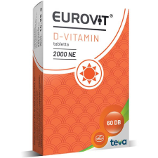  EUROVIT D-VITAMIN 2000NE TABL. 60X vitamin és táplálékkiegészítő