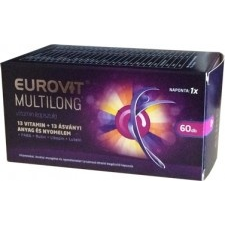 Eurovit MultiLong vitamin kapszula 60 db vitamin és táplálékkiegészítő