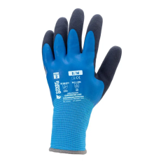  EUROWINTER L200 KÉK/FEK BÉLELT KESZTYŰ DUPLA LATEX MR_09