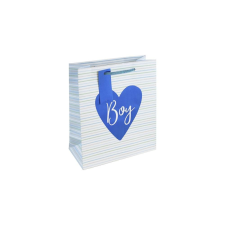 Eurowrap Ltd. Eurowrap ajándéktasak (21,5x25x10 cm) Baby, Its a boy, világoskék (5) ajándéktasak
