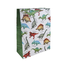 Eurowrap Ltd. Eurowrap ajándéktasak (33x45,5x15 cm) dinós (5) ajándéktasak