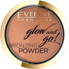 Eveline Cosmetics Glow & Go bronzosító púder árnyalat 02 8,5 g arcpirosító, bronzosító