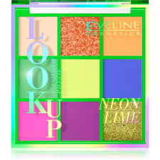 Eveline Cosmetics Look Up Neon Lime szemhéjfesték paletta 10,8 g szemhéjpúder