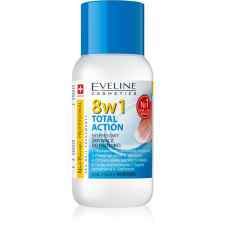 Eveline Cosmetics Nail Therapy Professional körömlakklemosó aceton nélkül 8 az 1-ben 150 ml körömlakk