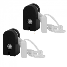 EverFlourish Hungary Kft. Beépíthető húzókapcsoló, fekete, 2db/csomag villanyszerelés