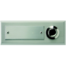 EverFlourish Hungary Kft. Csengő nyomógomb névtáblával 1-es acél villanyszerelés