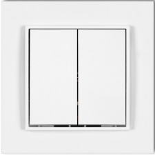 EverFlourish Hungary Kft. Csillárkapcsoló kerettel fehér színben (Mini) villanyszerelés