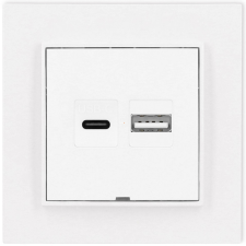 EverFlourish Hungary Kft. Dupla USB aljzat A-C (Mini) villanyszerelés