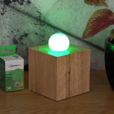 EverFlourish Hungary Kft. E27 LED dekor 1W, zöld izzó