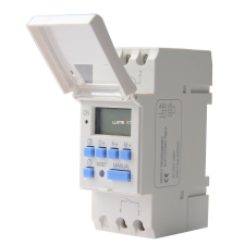 EverFlourish Hungary Kft. Kapcsolóóra, sínre szerelhető, digitális kijelzéssel (max.1800W) villanyszerelés