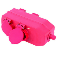 EverFlourish Hungary Kft. Lengő dugalj kültérre, piros villanyszerelés