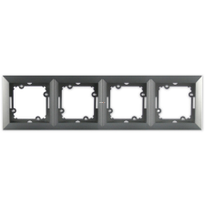 EverFlourish Hungary Kft. Négyes keret, grafit (Opal) villanyszerelés