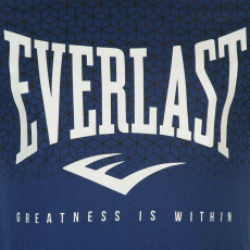 Everlast férfi póló, Greatness is within, hálós, kék-fehér