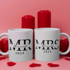  Évfordulós bögre - Mr és Mrs bögrék, csészék