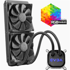 EVGA - CLC 280mm AIO CPU VÍZHŰTÉS - FEKETE - 400-HY-CL28-V1 hűtés