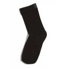  Evidence unisex félplüss talpú sportzokni - fekete - 39-42
