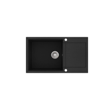 EVIDO Cubo XL 6S compact gránit mosogató, 860 x 500 mm, antracit mosogatótálca