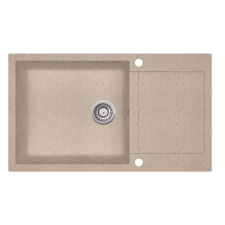 EVIDO Cubo XL 6S Compact Homok színű Gránit mosogatótál (105538) mosogatótálca