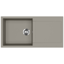 EVIDO Cubo XL 6S gránit mosogató, 1000 x 500 mm, platina mosogatótálca