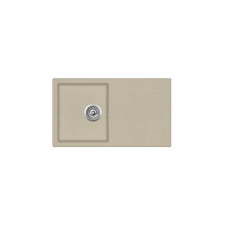 EVIDO Easy 45S gránit mosogató, 760 x 440 mm, bézs mosogatótálca