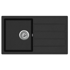  EVIDO EASY 45S gránit mosogató 760x440 antracit, doboz nélkül, lefolyógarnitúrával mosogatótálca