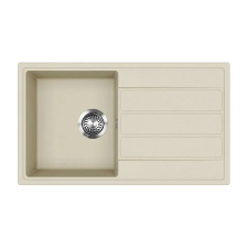 EVIDO EASY 45S gránit mosogató 760x440 bézs, doboz nélkül, lefolyógarnitúrával mosogatótálca