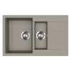 EVIDO EVIDO Cubo 6S compact gránit mosogató 800x500 platina