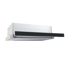 EVIDO SLIMLUX 50GB teleszkópos páraelszívó,led,inox/fekete üv.front páraelszívó