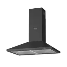 EVIDO TRICOL 50B kürtős fali páraelszívó, 50 cm, fekete páraelszívó