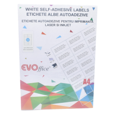 EVO Etikett címke, 105x42,4mm, 100 lap, 14 címke/lap EVO etikett