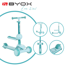 EVO scooter, roller ráülős, átalakítható 2in2 MENTA roller