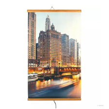 Evoking elektromos infrapanel Manhattan képpel (GER-003) (GER-003) hősugárzó