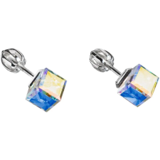 Evolution Group 31030.2 kristálykocka (Ag925/1000, 2,0 g) fülbevaló