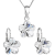 Evolution Group SWAROVSKI ELEMENTS kristályokkal 39143,1 (925/1000; 2,5 g)