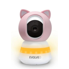 Evolveo Baby Monitor LUX- Intelligens 360 -os videós bébiőr pink színű bébiőr