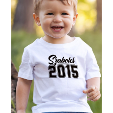  Évszámos születésnapi ajándék - Évszámos gyerek póló -Gyerek póló születésnapra - Saját neves szülinapi póló