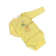 Ewa Hosszú Ujjú Body - Sárga Zebrás - 74 kombidressz, body