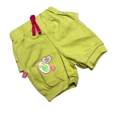 Ewa Pamut Rövidnadrág - Zöld/Rózsaszín Kaktusz 86 babanadrág