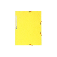 Exacompta A4 prespán citromsárga gumis mappa mappa