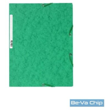 Exacompta A4 zöld prespán gumis mappa mappa